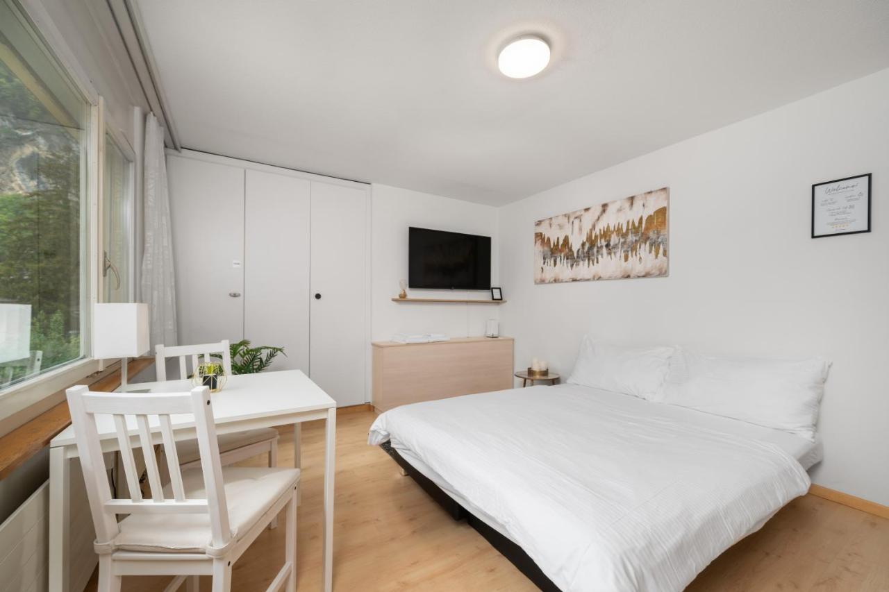 City Studio In Interlaken Mit Parkplatz Exterior photo
