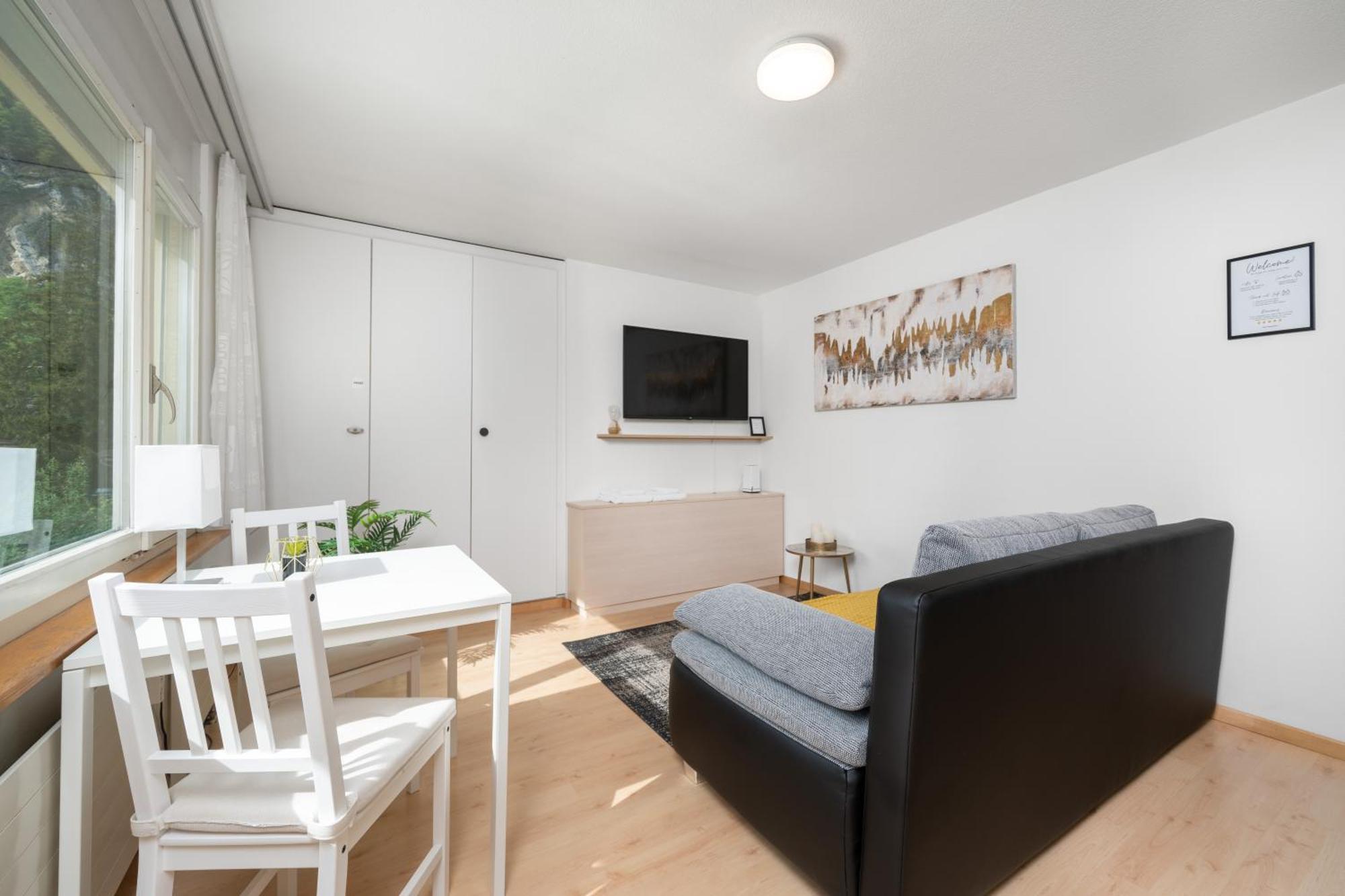 City Studio In Interlaken Mit Parkplatz Exterior photo